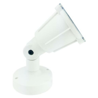 ACA Lighting bílé bodové svítidlo LIGHT230V IP54 GU10 KERTGU10W