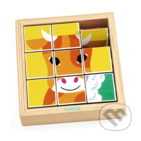 Pretáčacie puzzle: Animoroll - puzzle z kategorie Maxi dílky DJECO