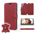 Pouzdro Mobiwear pro Samsung Galaxy M35 5G Dark Red