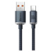Baseus Crystal Shine Series kabel USB-A/USB-C (100W) 1,2m černý