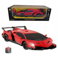 Dálkově Ovládané Auto Rc Na Dálkové Ovládání Lamborghini 1:14 Červené Coil