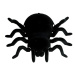mamido Interaktivní pavouk na dálkové ovládání RC černý
