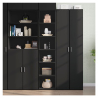 vidaXL Skříň highboard černá 40 x 41 x 185 cm kompozitní dřevo