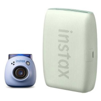 Fujifilm instax mini Link 3 Sage Green + Fujifilm Instax Pal Blue