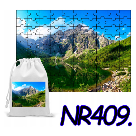 Puzzle 192 El. Skládačka Mořská Krajina Oko Tatry Sáček S Potiskem