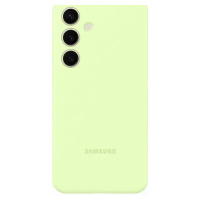 Kryt Samsung Silicone back cover S24 Light Green