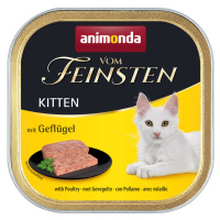 Míchané balení animonda Vom Feinsten 32 x 100 g - Kitten (3 druhy)