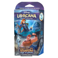 Disney lorcana: ursula's return - starter deck sapphire & steel