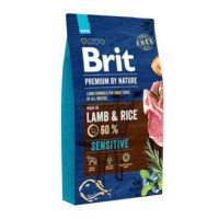 Brit Premium Dog by Nature Sensitive Lamb 8kg sleva