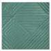 Přehoz na postel RAINIER tmavě zelená 220x240 cm Mybesthome