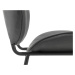 Furniria Designová židle Wilson černý samet