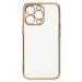 Color Electroplating silikonové pouzdro na iPhone 13 Pro MAX 6.7" White