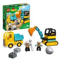 LEGO DUPLO Town 10931 Náklaďák a pásový bagr