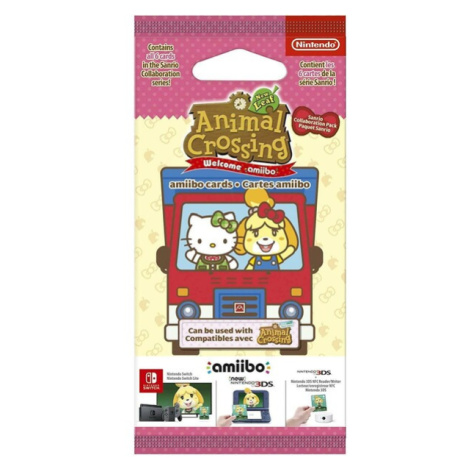 Animal Crossing amiibo cards - Sanrio Collab pack NINTENDO