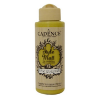 Matná akrylová barva Cadence Style Matt 120ml -yellow green žlutozelená Aladine