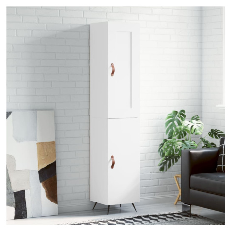 vidaXL Skříň highboard bílá 34,5 x 34 x 180 cm kompozitní dřevo