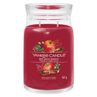 Yankee Candle, Věnec z červených jablíček, Svíčka ve skleněné dóze 567 g