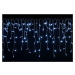 VOLTRONIC® 59796 Vánoční světelný déšť 600 LED studená bílá - 15 m + ovladač