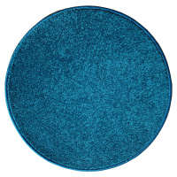 Vopi koberce Kusový koberec Eton Exklusive turkis kruh - 400x400 (průměr) kruh cm