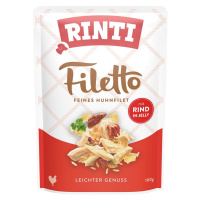 Rinti Filetto s kuřecím a hovězím masem v želé 24 × 100 g