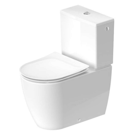 Duravit Soleil by Starck - WC kombi mísa, Vario odpad, Rimless, bílá 2011090000