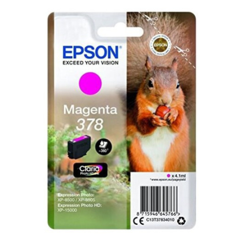 Epson 378 Squirrel Claria Photo HD Purpurový