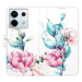 iSaprio flip pouzdro Beautiful Flower pro Xiaomi Redmi Note 13 Pro 5G / Poco X6 5G