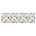 Bavlněný běhoun na stůl s vánočním motivem 40x140 cm Festive Flowers – Butter Kings