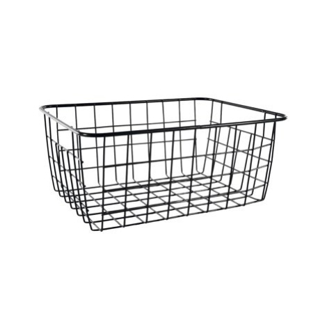 Gastro Košík kovový, černý, výška 80 mm, délka 200 mm, šířka 155 mm