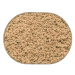 Vopi koberce Kusový koberec Color shaggy béžový ovál - 140x200 cm