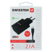 SÍŤ.2xUSB 21A+ KAB.USB/MICR.USB SWISSTEN