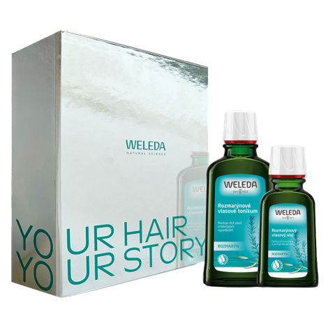 Weleda Rosemary Hair Care dárkový set 2 ks