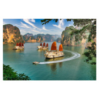 Fotografie Magnificent beauty of Ha Long Bay, Copyright by 8Creative.vn, 40 × 26.7 cm