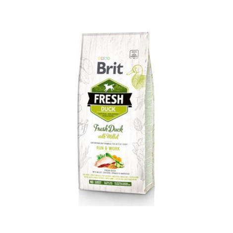 Brit Fresh Duck & Millet Adult Run & Work 12 kg