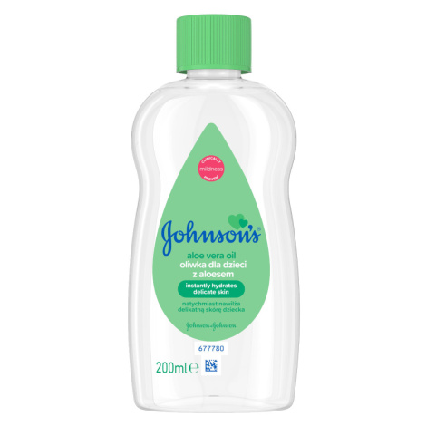 Johnson's Baby Dětský olej s aloe vera 200 ml Johnson & Johnson