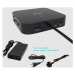 i-tec USB-C HDMI DP Docking Station with Power Delivery 65W + i-tec Universal Charger 77 W C31HD