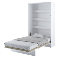 Jednolůžková sklápěcí postel BED CONCEPT 1 bílá, 120x200 cm
