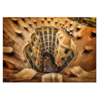 Fotografie Casa MilA La Pedrera  Barcelona., Massimo Cuomo, 40 × 26.7 cm