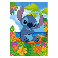 CLEMENTONI Stitch: V houpací síti 104 dílků