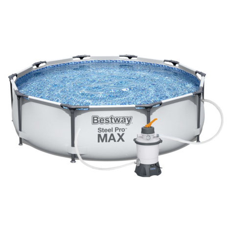 Bestway 56406PFS Bazén Steel Pro Max 3,05 x 0,76 m s pískovou filtrací STANDARD PLUS 3028 l/hod