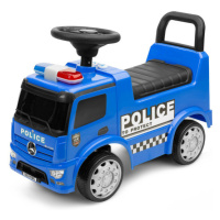 Modré odrážedlo Police auto
