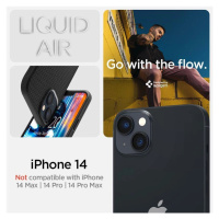 Pouzdro Spigen Liquid Air pro iPhone 14 - matně černé