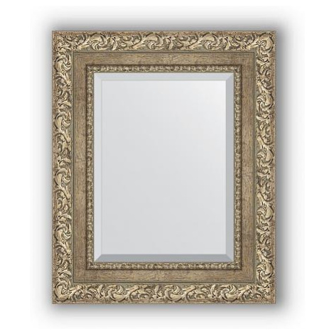 Zrcadlo v rámu, ornament antické stříbro FOR LIVING