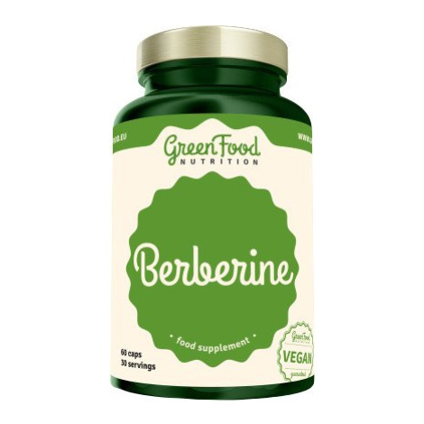 GREENFOOD NUTRITION Berberine 60 kapslí