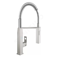 Grohe 31395DC0 - Dřezová baterie s flexibilním ramenem a sprškou, supersteel