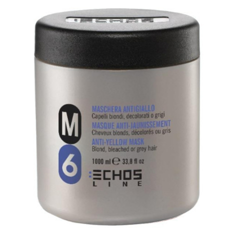 ​Echosline M6 - maska proti žloutnutí vlasů 1000 ml