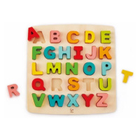 Dřevěné puzzle ABECEDA velká písmena