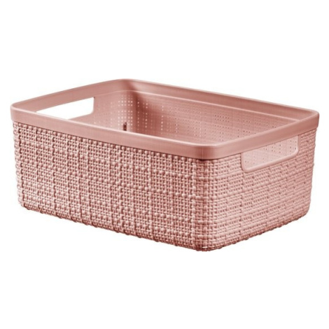 CURVER Košík JUTE S 5L | růžová