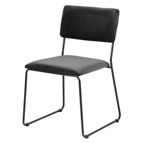 Jídelní židle CORNELIA šedá/černá