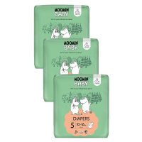 Moomin Baby 5 Maxi 10–16 kg měsíční balení eko plen 120 ks